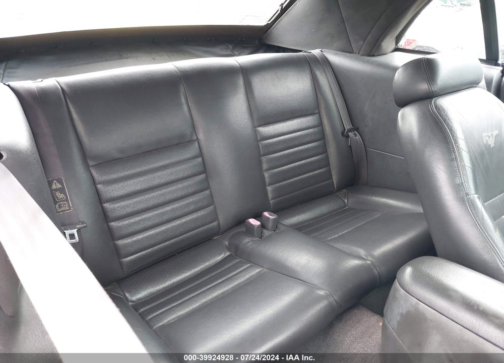 2000 FORD MUSTANG GT VIN: 1FAFP45X8YF247249