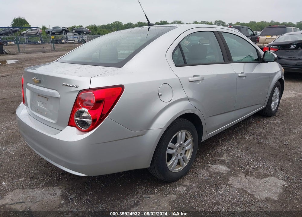 2012 CHEVROLET SONIC 2LS VIN: 1G1JA5SH6C4230553