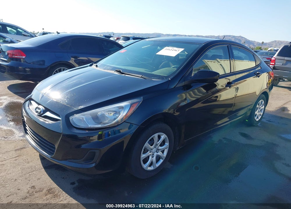 2012 HYUNDAI ACCENT GLS VIN: KMHCT4AE8CU143423