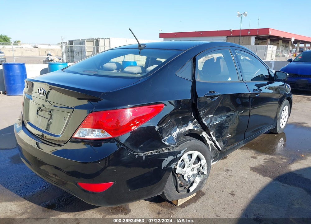 2012 HYUNDAI ACCENT GLS VIN: KMHCT4AE8CU143423