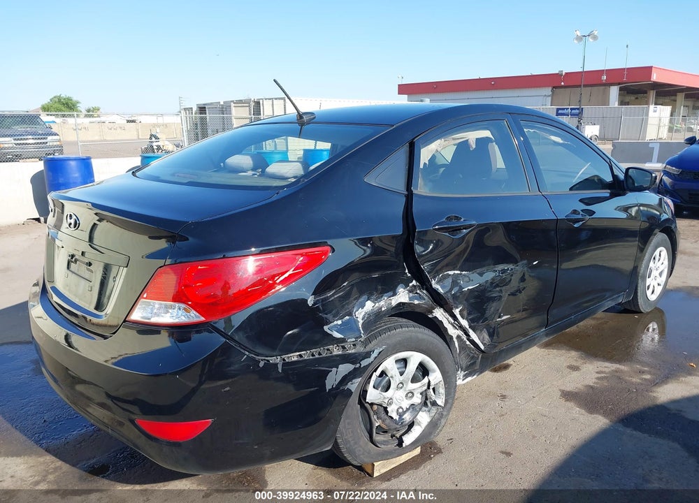 2012 HYUNDAI ACCENT GLS VIN: KMHCT4AE8CU143423