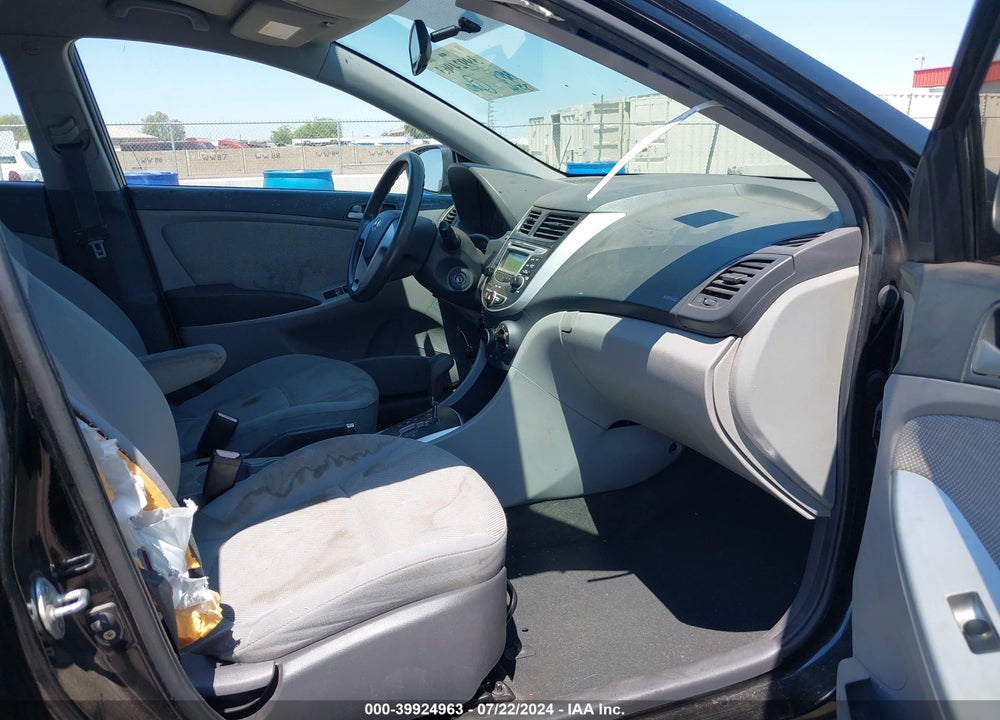 2012 HYUNDAI ACCENT GLS VIN: KMHCT4AE8CU143423