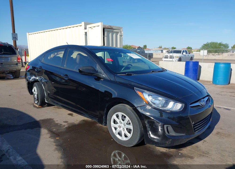 2012 HYUNDAI ACCENT GLS VIN: KMHCT4AE8CU143423