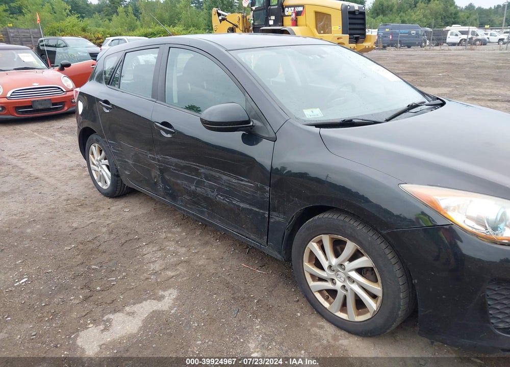 2012 MAZDA 3 I TOURING VIN: JM1BL1L80C1539482