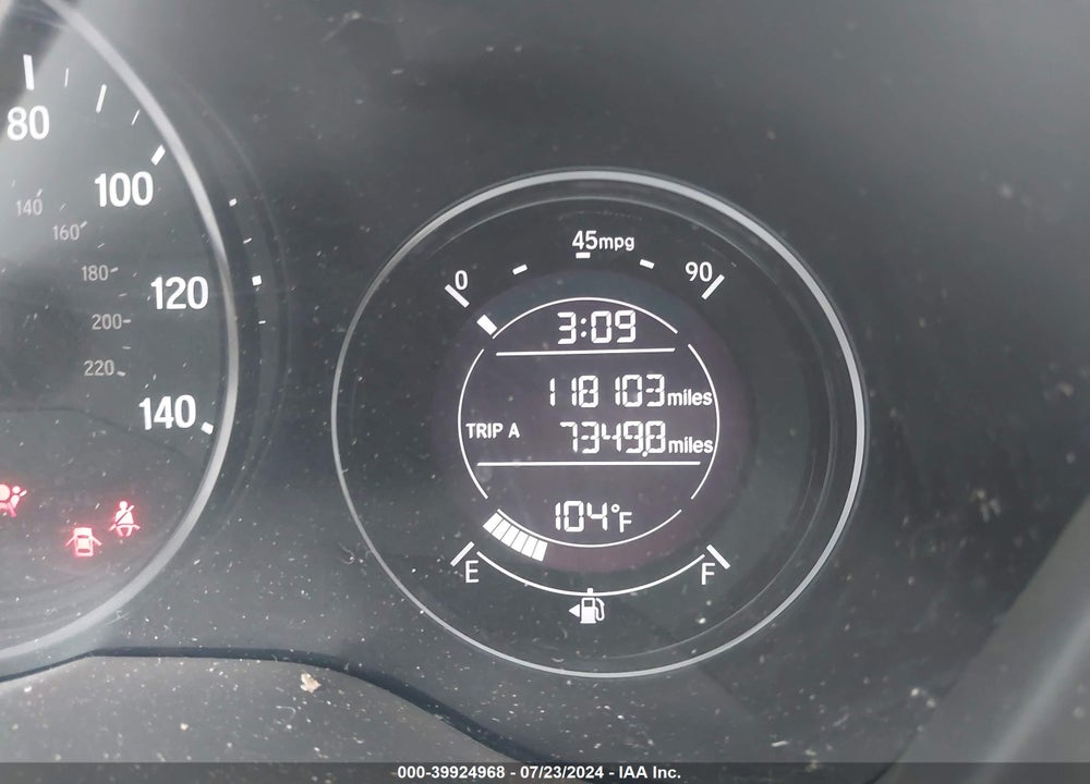 2016 HONDA HR-V VIN: 3CZRU6H54GM710633