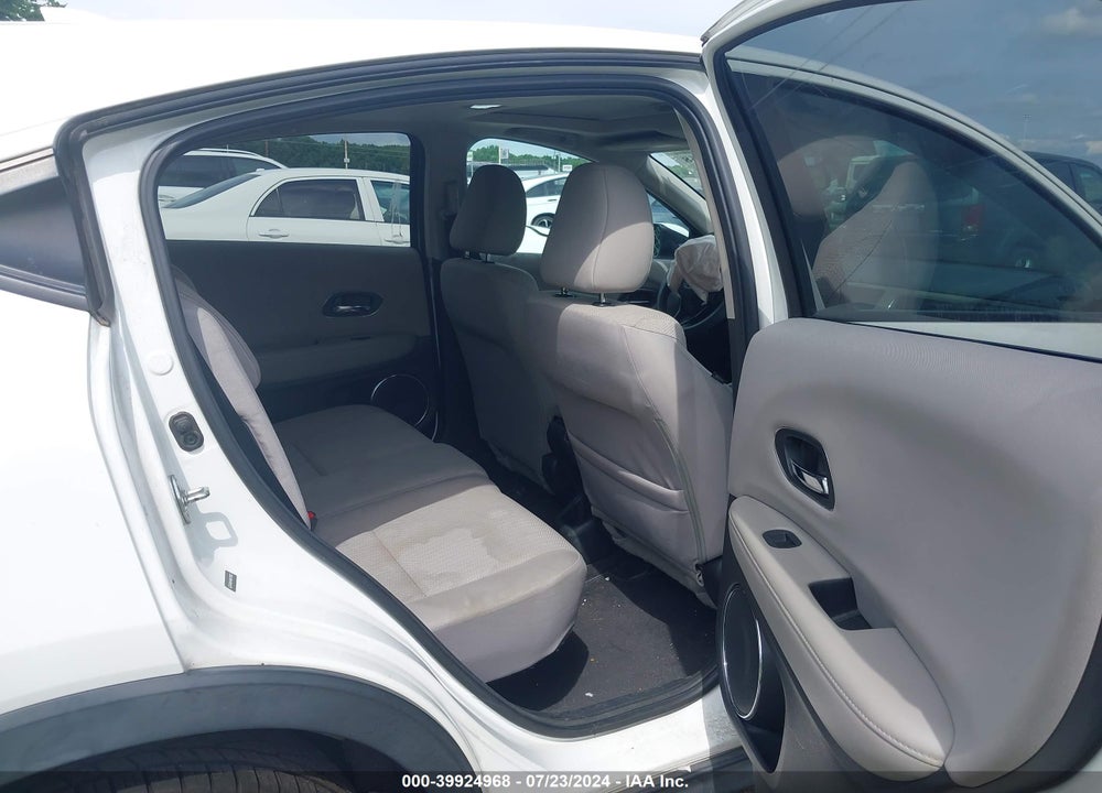 2016 HONDA HR-V VIN: 3CZRU6H54GM710633