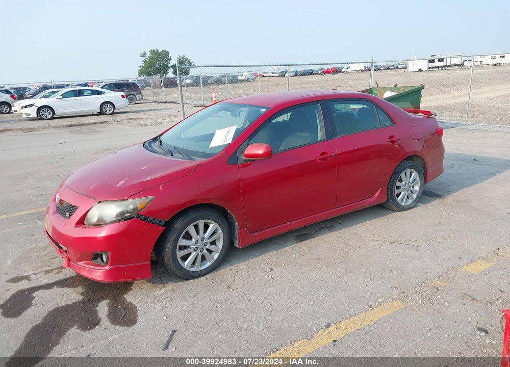 2010 TOYOTA COROLLA S VIN: 1NXBU4EE0AZ218034