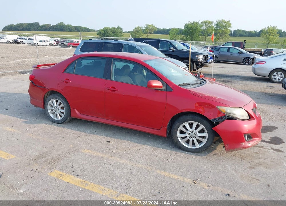 2010 TOYOTA COROLLA S VIN: 1NXBU4EE0AZ218034