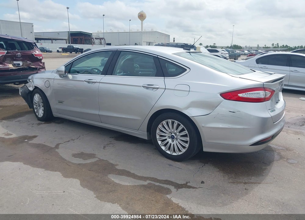 2013 FORD FUSION ENERGI VIN: 3FA6P0SU1DR351422