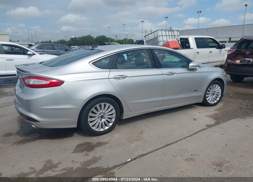 2013 FORD FUSION ENERGI VIN: 3FA6P0SU1DR351422