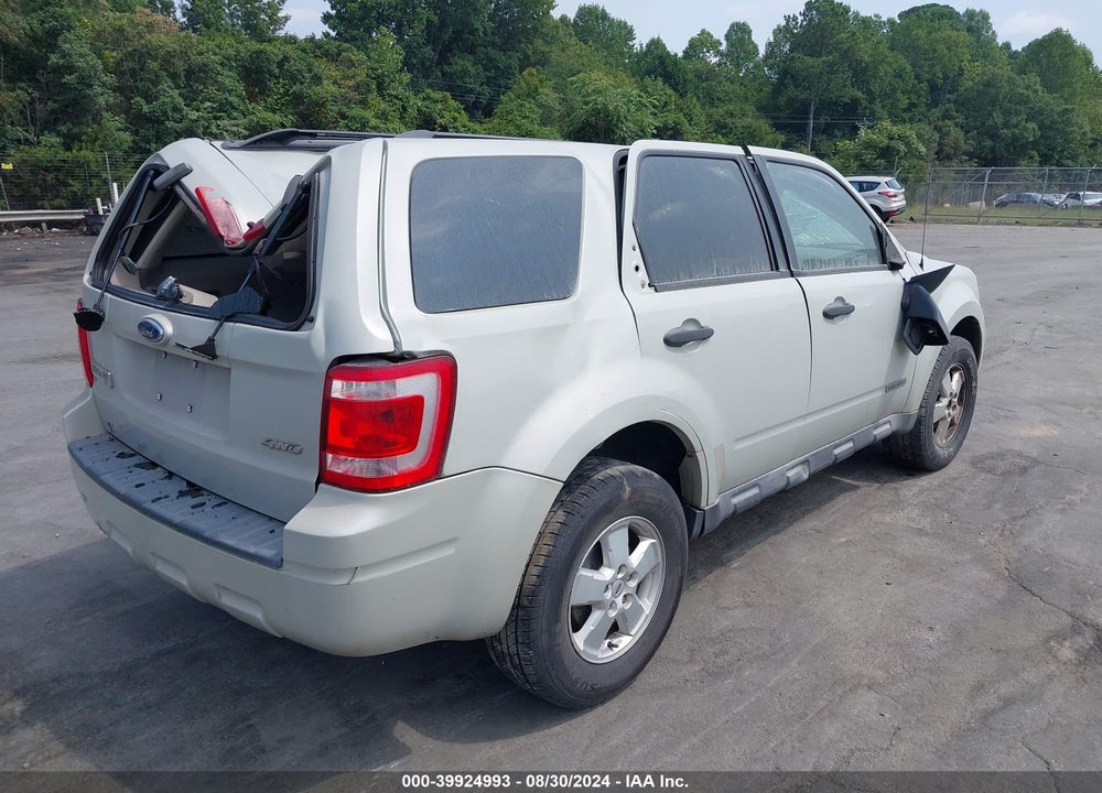 2008 FORD ESCAPE XLT VIN: 1FMCU93168KD31154