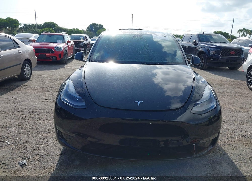2022 TESLA MODEL Y PERFORMANCE DUAL MOTOR ALL-WHEEL DRIVE VIN: 7SAYGDEF3NF375900
