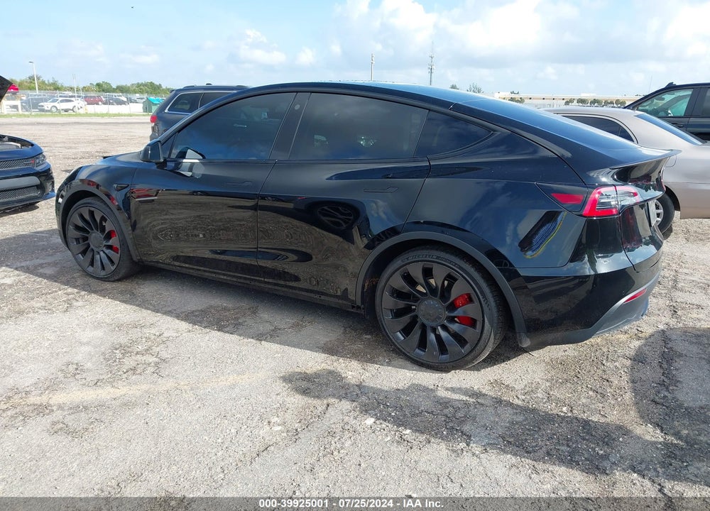 2022 TESLA MODEL Y PERFORMANCE DUAL MOTOR ALL-WHEEL DRIVE VIN: 7SAYGDEF3NF375900