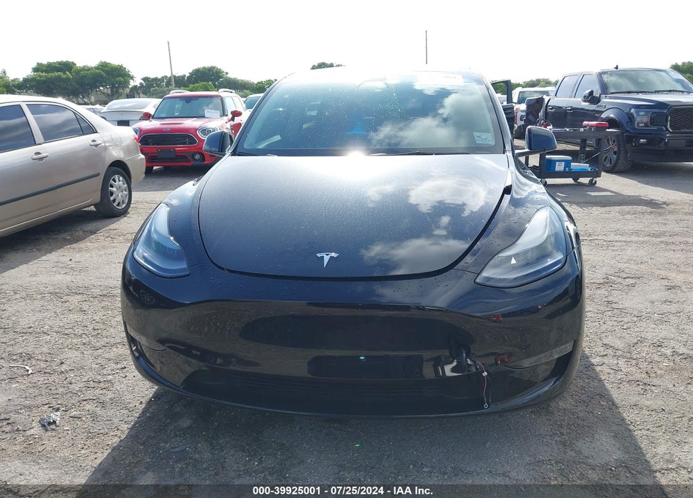 2022 TESLA MODEL Y PERFORMANCE DUAL MOTOR ALL-WHEEL DRIVE VIN: 7SAYGDEF3NF375900