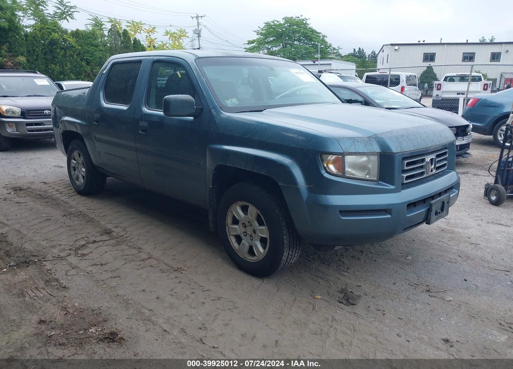 2006 HONDA RIDGELINE RTL VIN: 2HJYK16546H513032