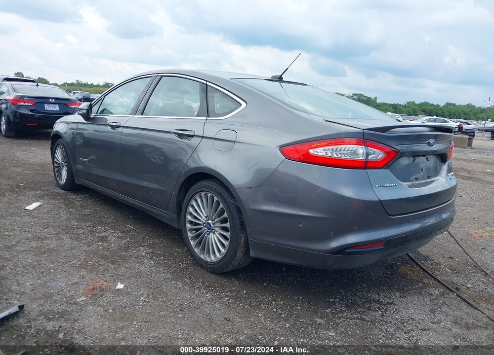 2014 FORD FUSION HYBRID TITANIUM VIN: 3FA6P0RU4ER104709