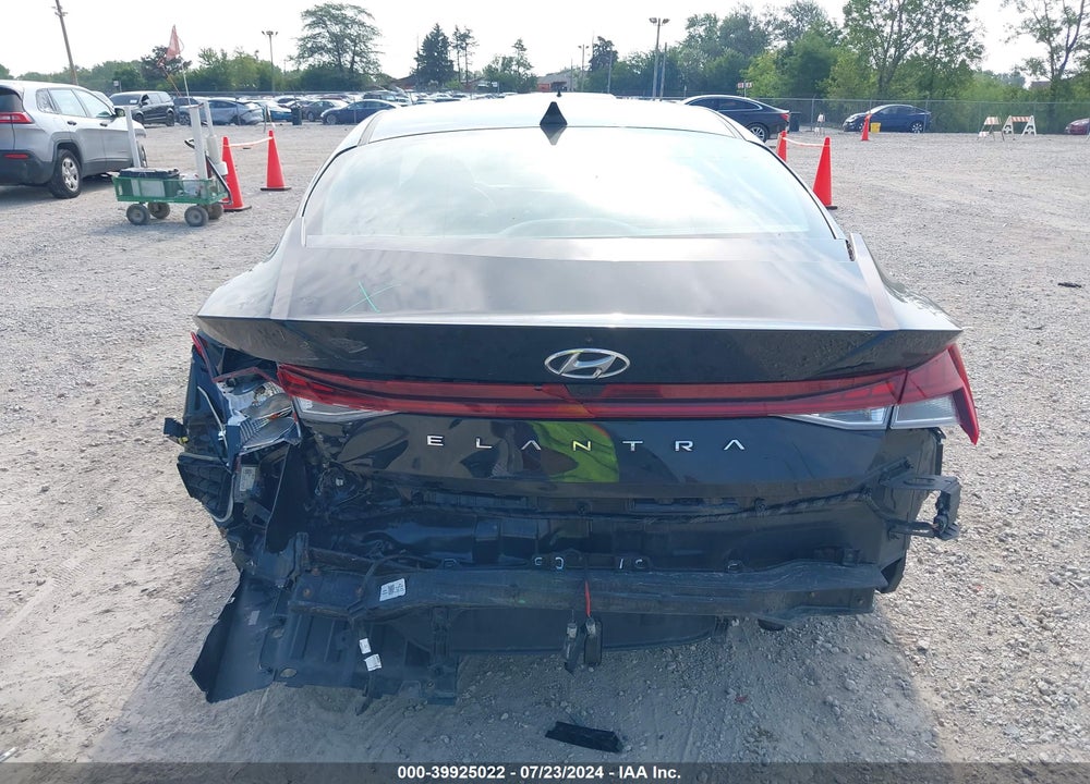 2021 HYUNDAI ELANTRA SEL VIN: 5NPLN4AG3MH042382