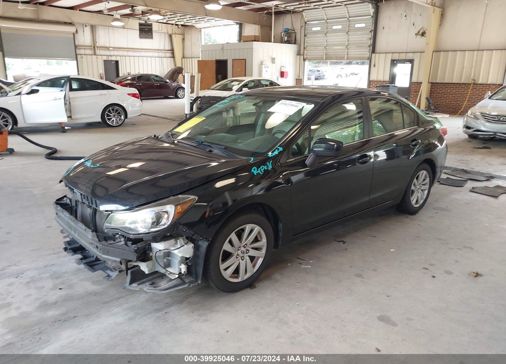 2016 SUBARU IMPREZA 2.0I PREMIUM VIN: JF1GJAB65GH014240
