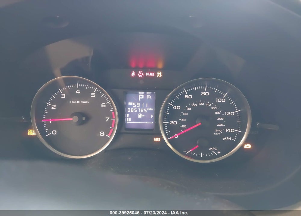 2016 SUBARU IMPREZA 2.0I PREMIUM VIN: JF1GJAB65GH014240