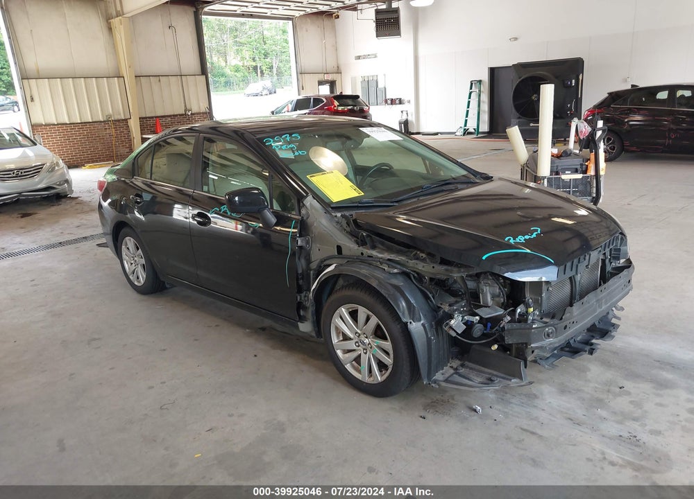 2016 SUBARU IMPREZA 2.0I PREMIUM VIN: JF1GJAB65GH014240