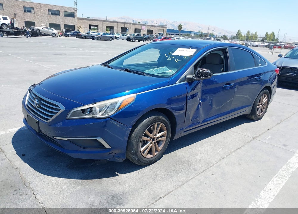 2016 HYUNDAI SONATA SE VIN: 5NPE24AF2GH348888