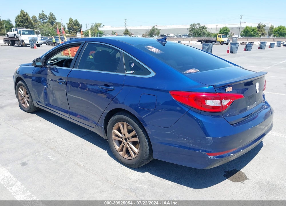 2016 HYUNDAI SONATA SE VIN: 5NPE24AF2GH348888
