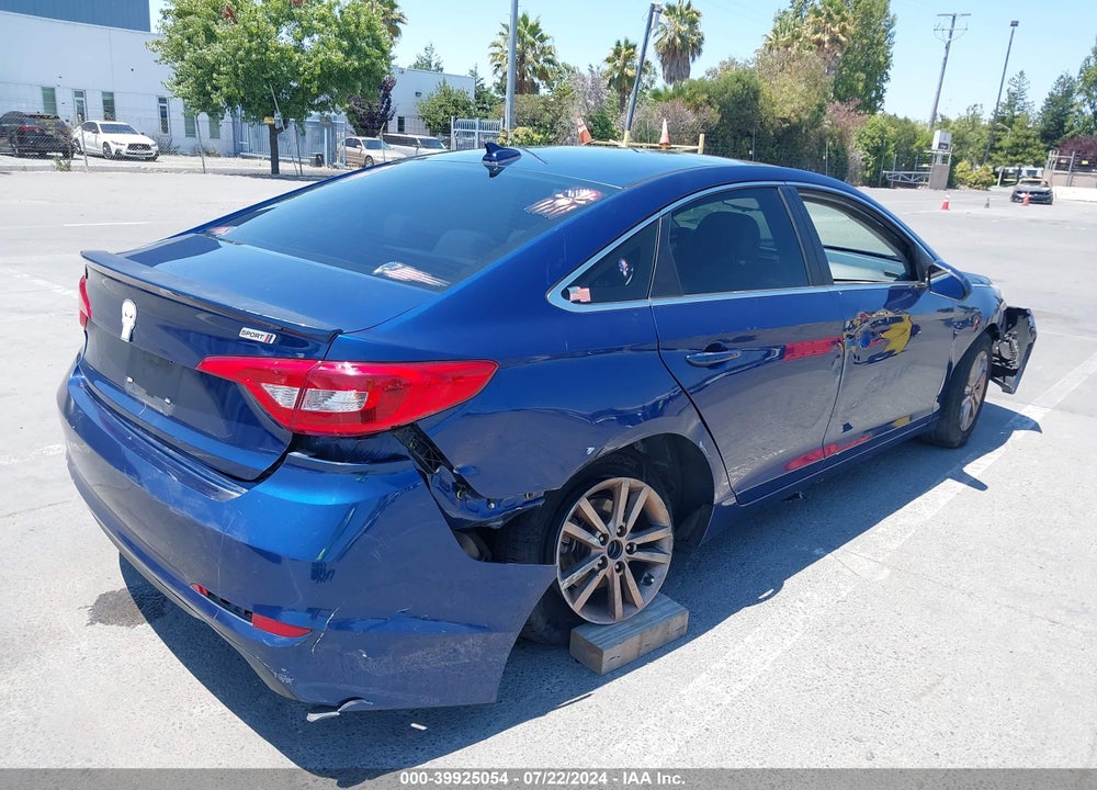 2016 HYUNDAI SONATA SE VIN: 5NPE24AF2GH348888