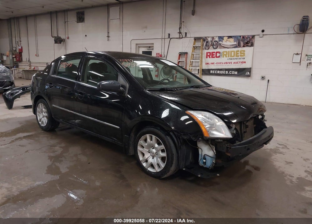 2012 NISSAN SENTRA 2.0 S VIN: 3N1AB6AP8CL625057