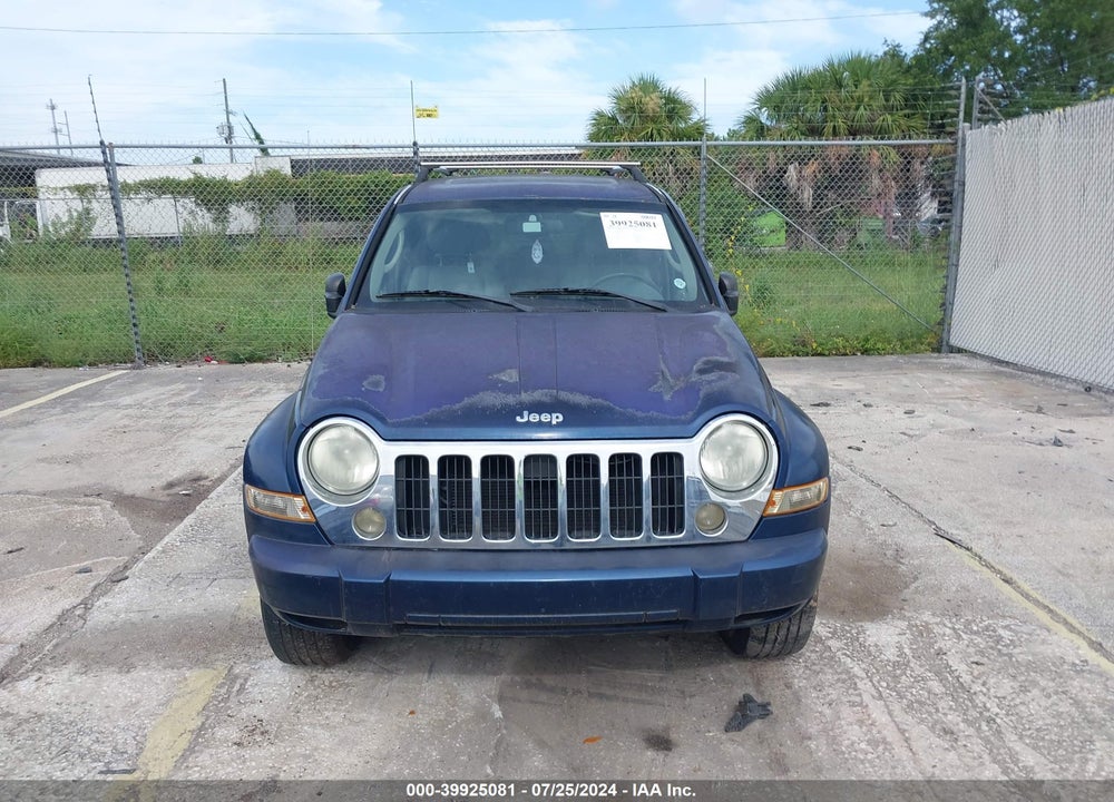 2005 JEEP LIBERTY LIMITED EDITION VIN: 1J4GK58K65W513862