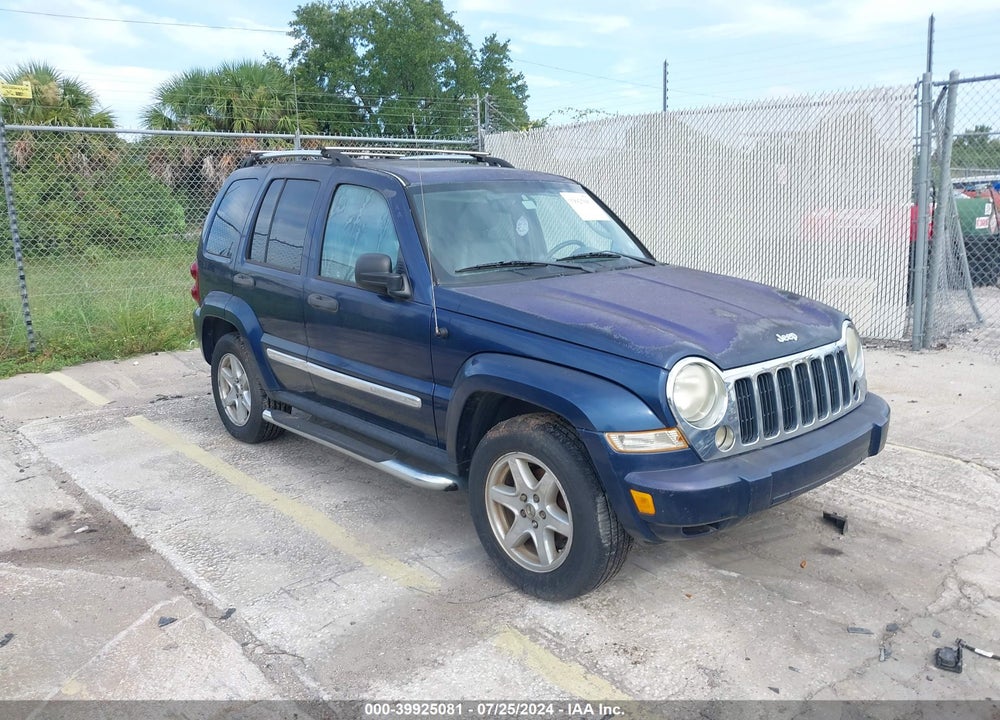 2005 JEEP LIBERTY LIMITED EDITION VIN: 1J4GK58K65W513862