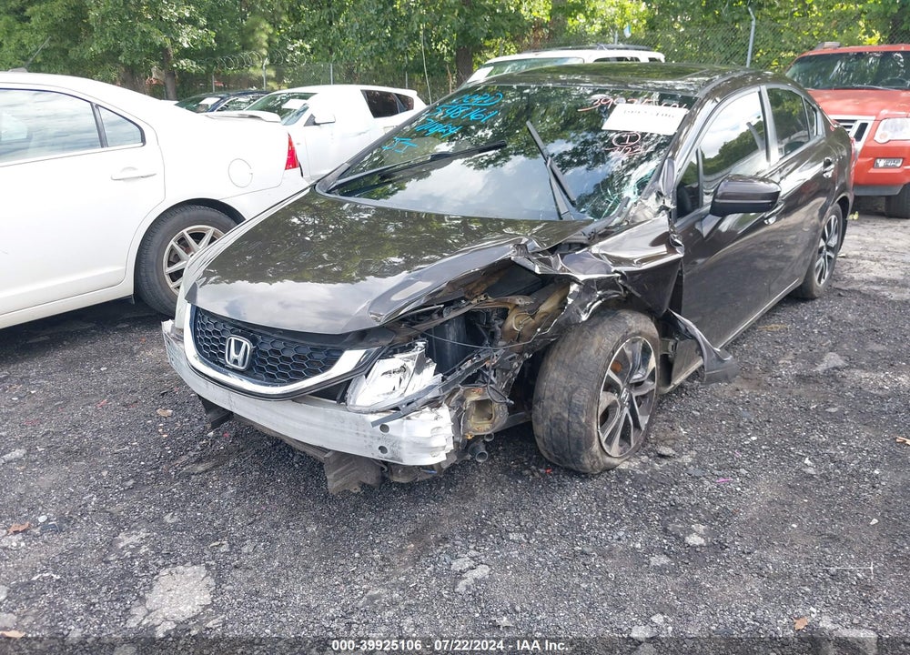 2014 HONDA CIVIC EX VIN: 2HGFB2F89EH548161