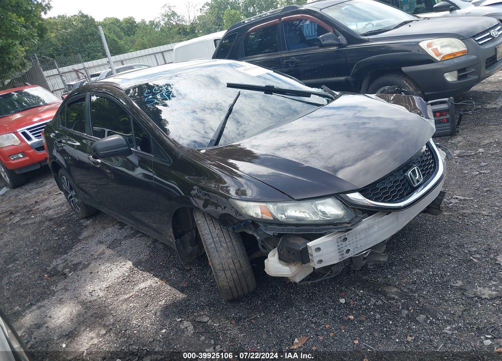 2014 HONDA CIVIC EX VIN: 2HGFB2F89EH548161