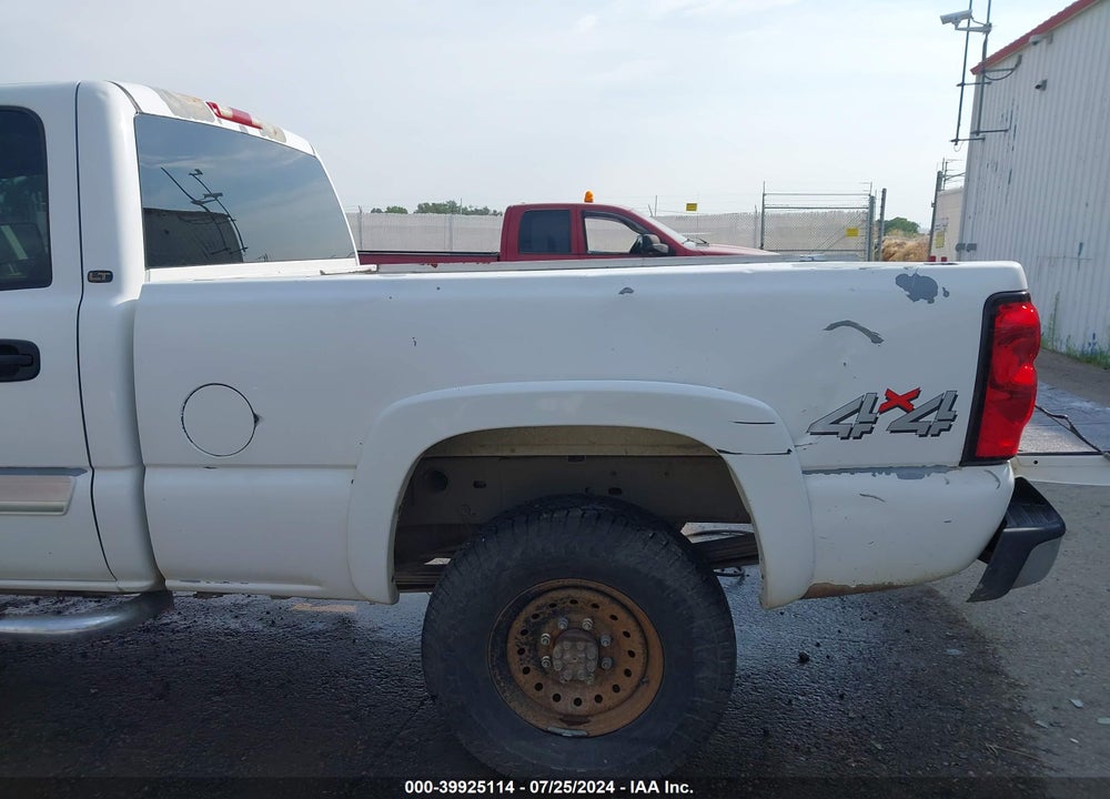 2006 CHEVROLET SILVERADO 2500HD LT1 VIN: 1GCHK23D96F140335