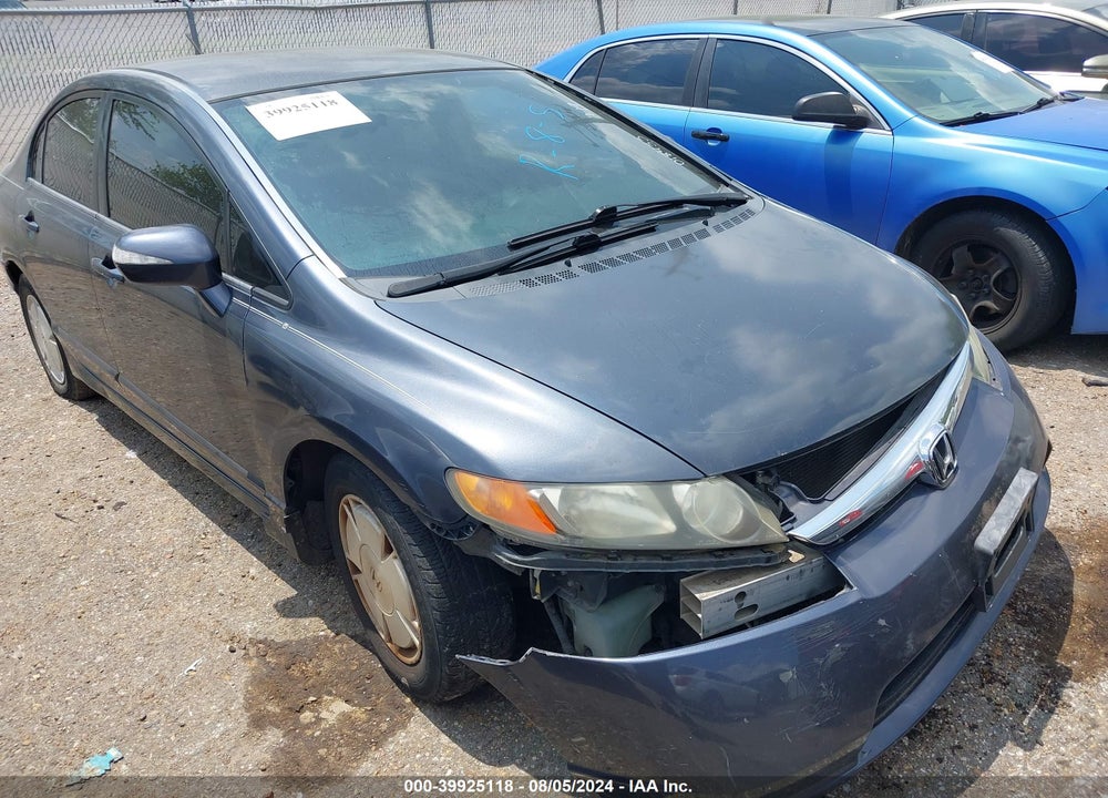 2008 HONDA CIVIC HYBRID VIN: JHMFA36298S018433