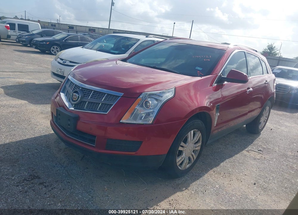 2010 CADILLAC SRX LUXURY COLLECTION VIN: 3GYFNAEY0AS542283