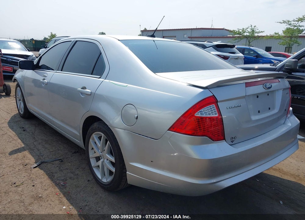 2012 FORD FUSION SEL VIN: 3FAHP0JG7CR350374