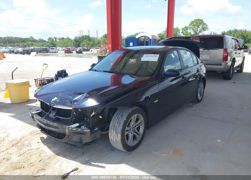 2008 BMW 328I VIN: WBAVA37578NL55202