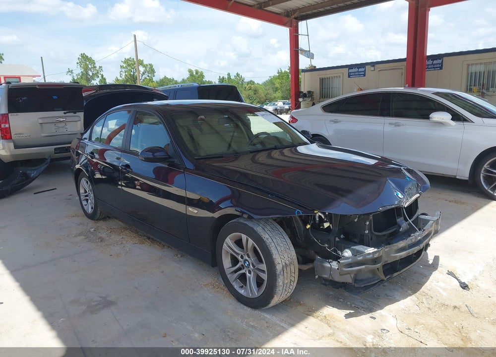 2008 BMW 328I VIN: WBAVA37578NL55202