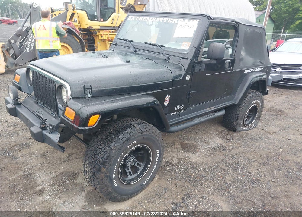 2005 JEEP WRANGLER UNLIMITED VIN: 1J4FA44S55P303388