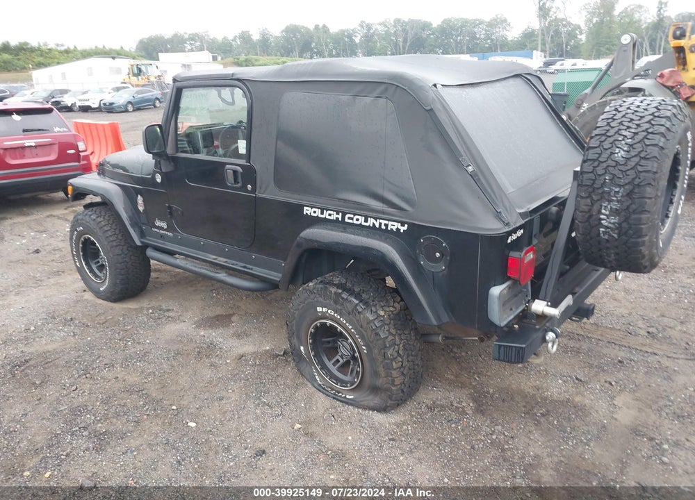 2005 JEEP WRANGLER UNLIMITED VIN: 1J4FA44S55P303388