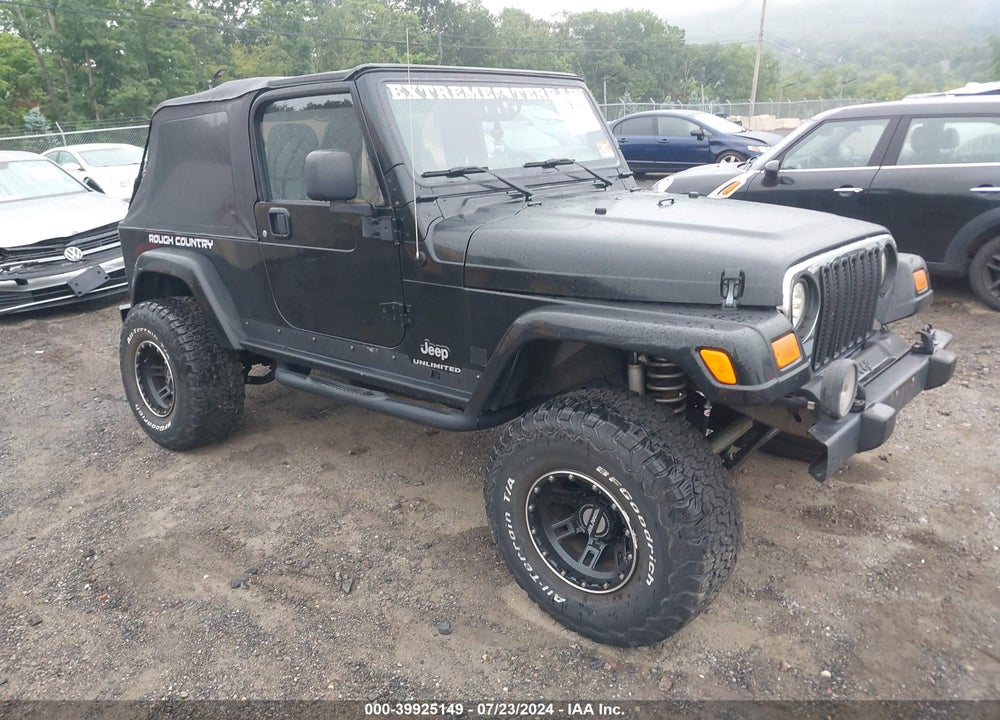 2005 JEEP WRANGLER UNLIMITED VIN: 1J4FA44S55P303388