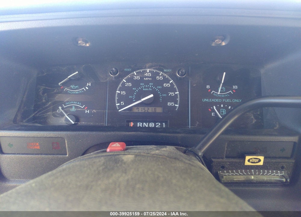 1994 FORD ECONOLINE E350 CUTAWAY VAN VIN: 1FDKE30G2RHA53964