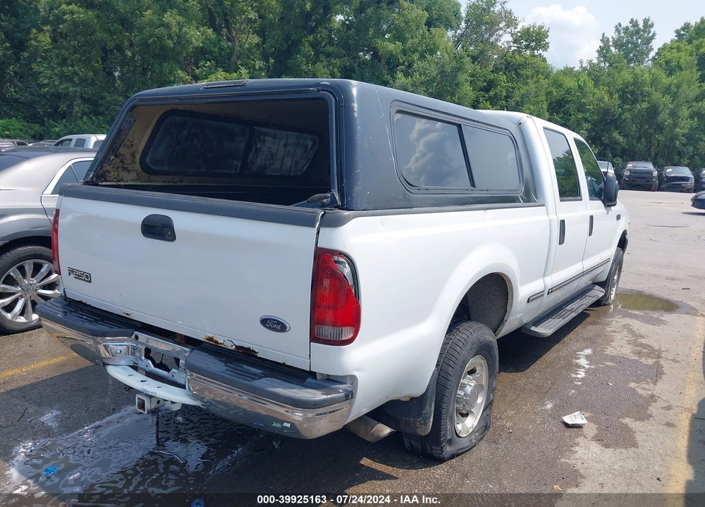1999 FORD F-250 LARIAT/XL/XLT VIN: 1FTNW21F0XEB23006