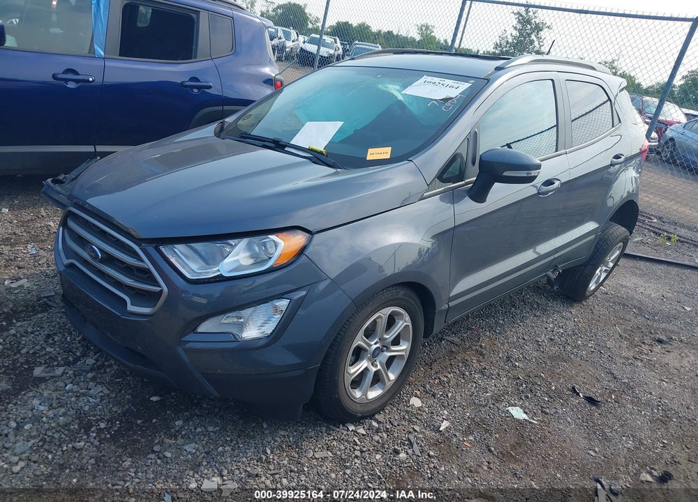 2022 FORD ECOSPORT SE VIN: MAJ6S3GL3NC464546