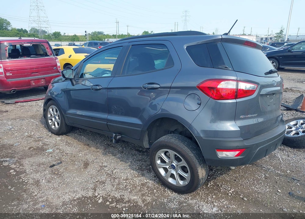 2022 FORD ECOSPORT SE VIN: MAJ6S3GL3NC464546
