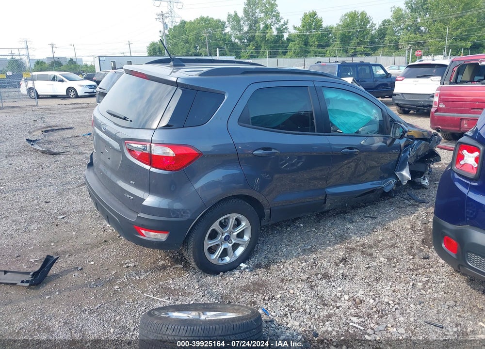 2022 FORD ECOSPORT SE VIN: MAJ6S3GL3NC464546
