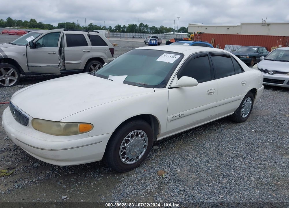 2002 BUICK CENTURY CUSTOM VIN: 2G4WS52J321117856