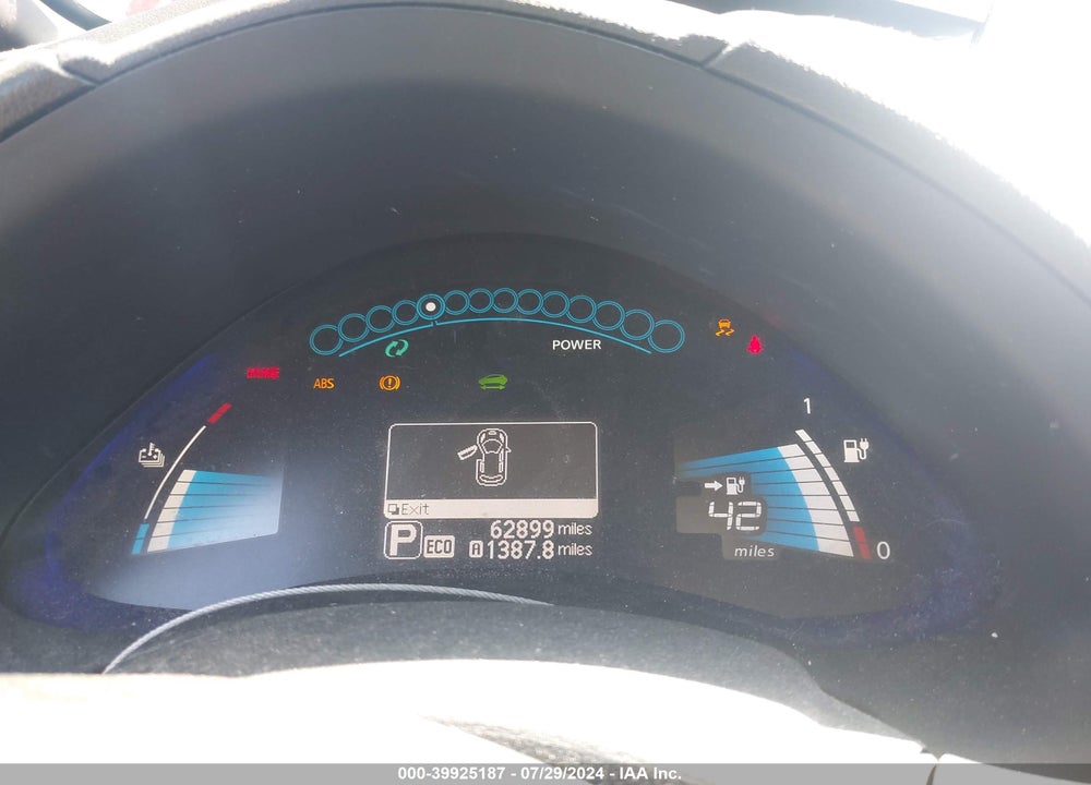 2013 NISSAN LEAF S VIN: 1N4AZ0CP0DC420130