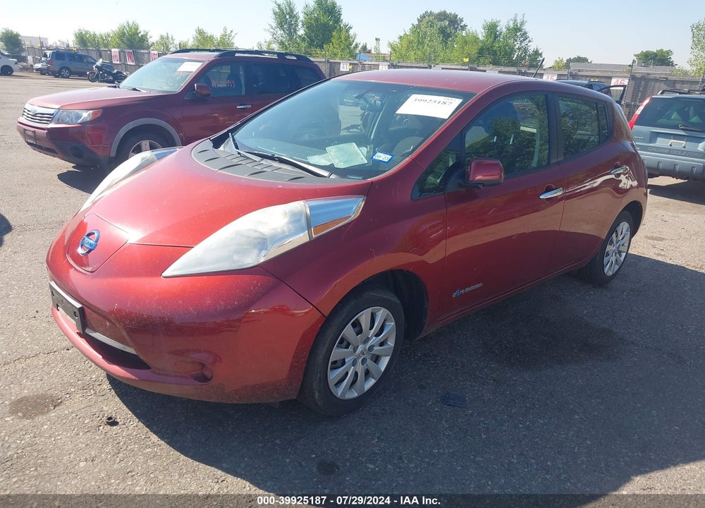 2013 NISSAN LEAF S VIN: 1N4AZ0CP0DC420130