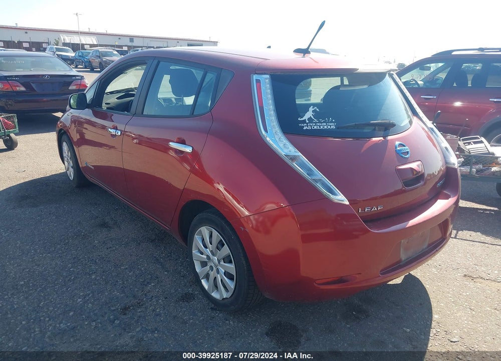 2013 NISSAN LEAF S VIN: 1N4AZ0CP0DC420130